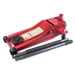 Домкрат подкатной ARNEZI R7101135 гидрав. 3т 75-505 мм низкопрофильный, двухпорш.