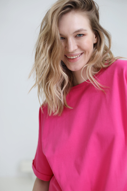 Брюки-джоггеры с гульфиком из футера б/н, молоко