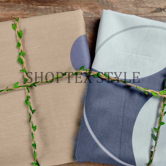 Твил-сатин, принт №4 | ш.220 см | 120 г/м² | хлопок-100%