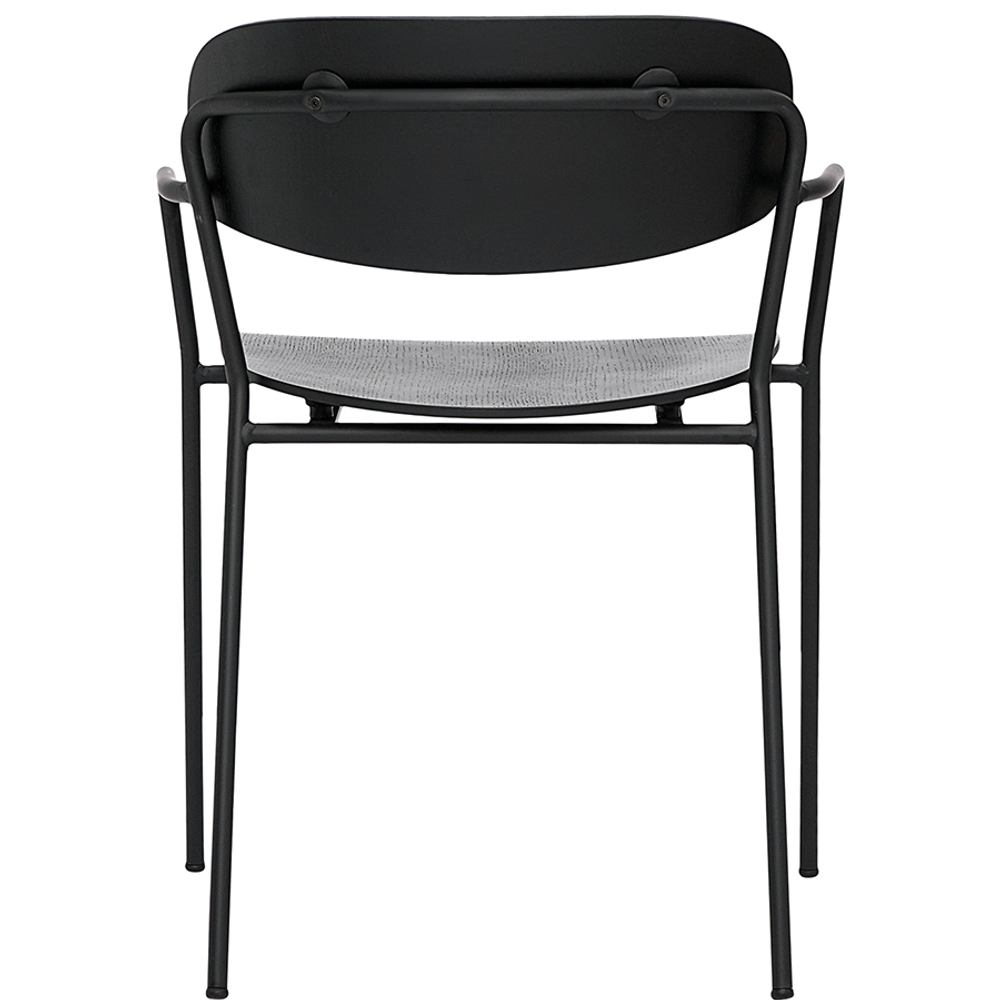 Стул с подлокотниками torfrid, черный