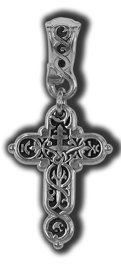 Крестик для девушки. Процвете Древо Креста.