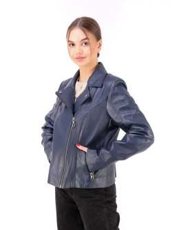 Косуха кожаная куртка женская Турция