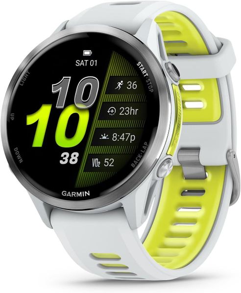 Умные часы Garmin Forerunner 970, Белый | Whitestone (010-02969-01 | 010-02969-61)