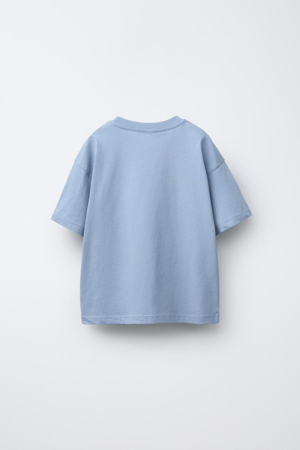 ZARA НАБОР ИЗ ТРЕХ ОДНОТОННЫХ ФУТБОЛОК, ЦВЕТ БУРГУНДСКОГО ВИНА