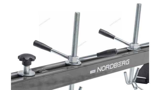 NORDBERG (N3005G) Стенд для вывешивания двигателей 500 кг, L=150 см, серый
