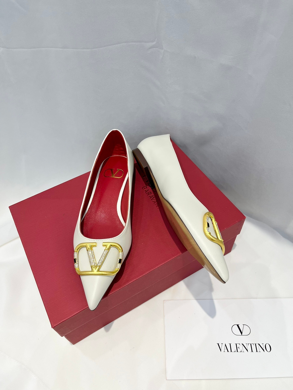 Valentino Vlogo Ballet Flat