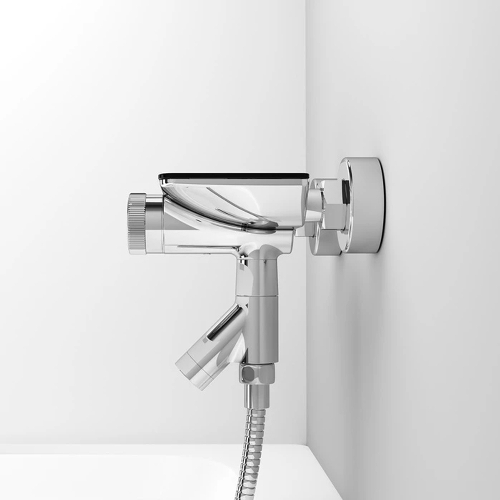 Смеситель для ванны IDDIS Shelfy с управлением Push Control (SHESBBTi02WA)