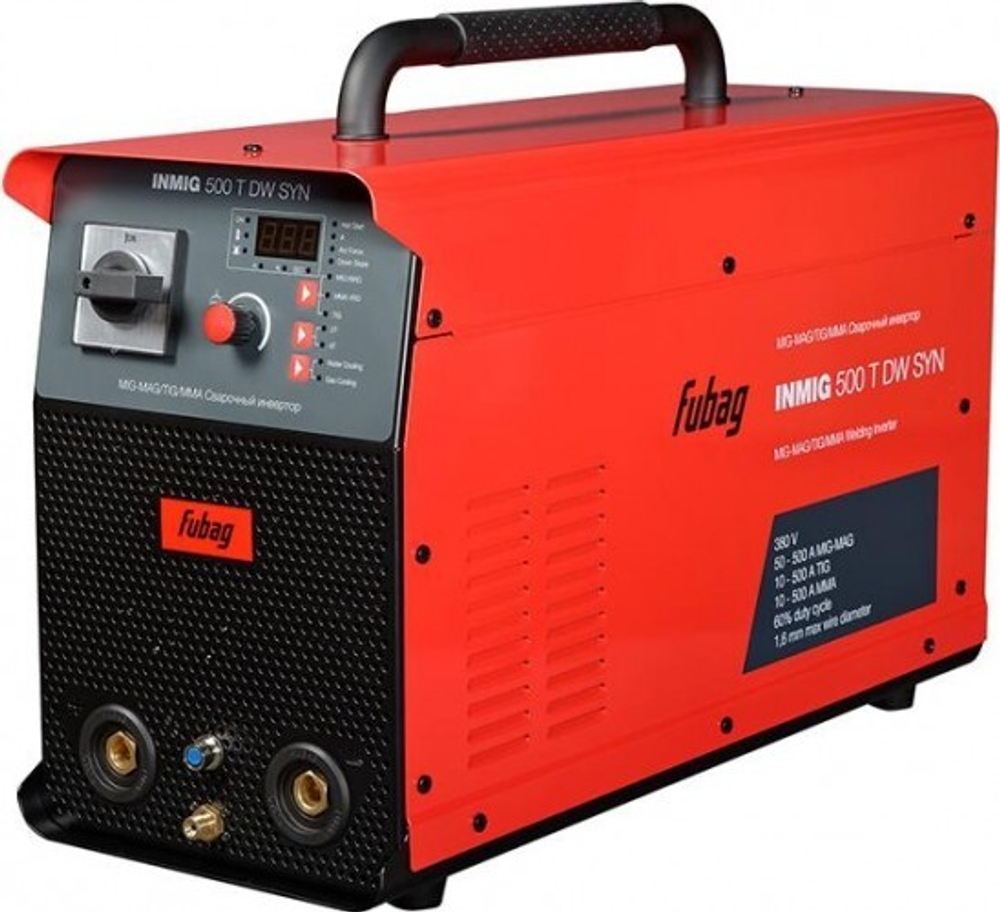 Сварочный полуавтомат FUBAG INMIG 500T DW SYN (31406) + подающий механизм DRIVE DW SYN (31407) 31406.2