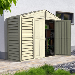 Сарай-хозблок пластиковый для дачи SidePro (84,6*318,7*233,2 см)