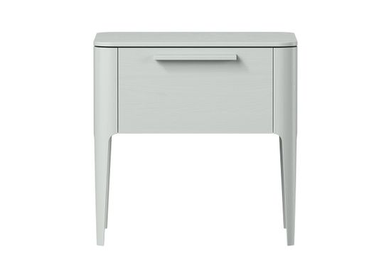 Тумба прикроватная Type oak 1 ящик (светло-серый)