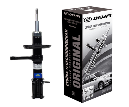 Стойка передняя ВАЗ 1119 левая оригинал Демфи