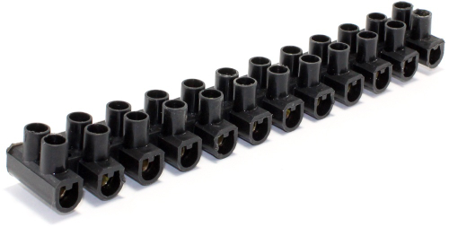 Колодка клеммная  D011 5A-6мм черная