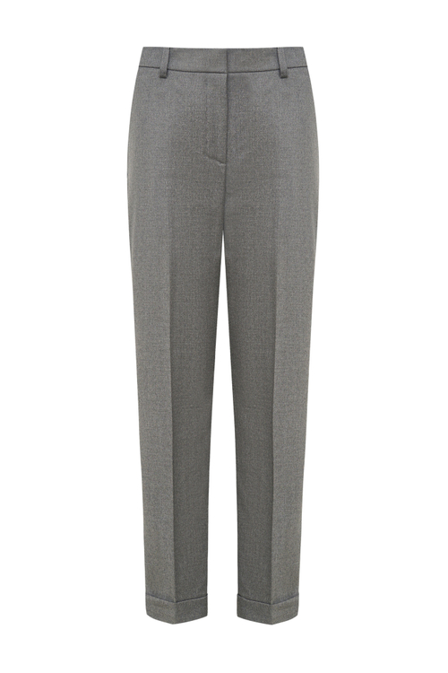 Брюки из шерсти и вискозы