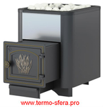 Печь ВЕЗУВИЙ Сенсация 12 Антрацит (ДТ-3)