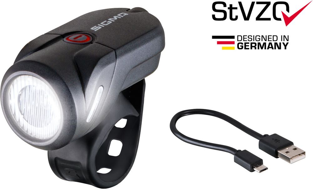 Фара передняя SIGMA SPORT AURA 35 USB