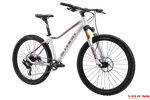 Велосипед 27,5" Stark'24 Viva 27.5 HD белый перламутр/сиреневый металлик