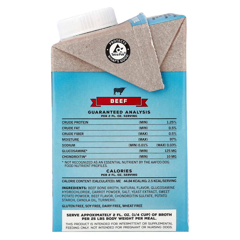 Brutus Bone Broth, добавка для бедер и суставов, для взрослых собак, говядина, 500 мл (16,9 жидк. унции)