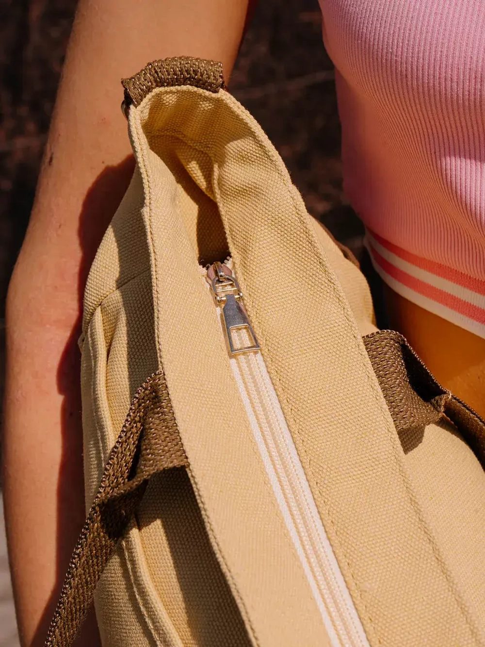 Сумка шоппер через плечо тканевый