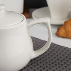 Чайник 450 мл белый фарфор P.L. Proff Cuisine [1]