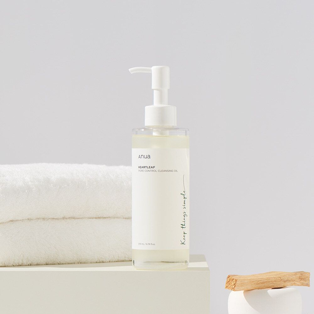 ANUA Гидрофильное масло для глубокого очищения пор Heartleaf Pore Control Cleansing Oil, 200ml.