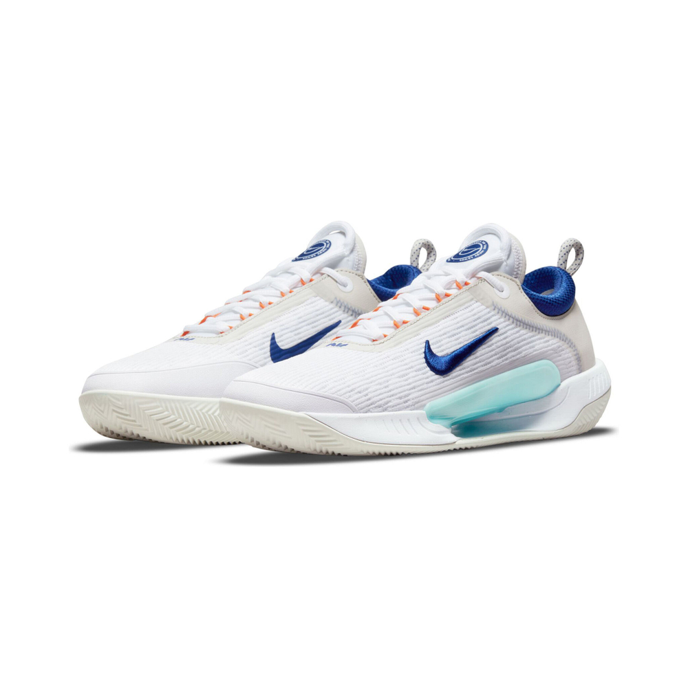 Мужские теннисные кроссовки Nike Court Zoom NXT Clay Court Shoe Men - White, Blue