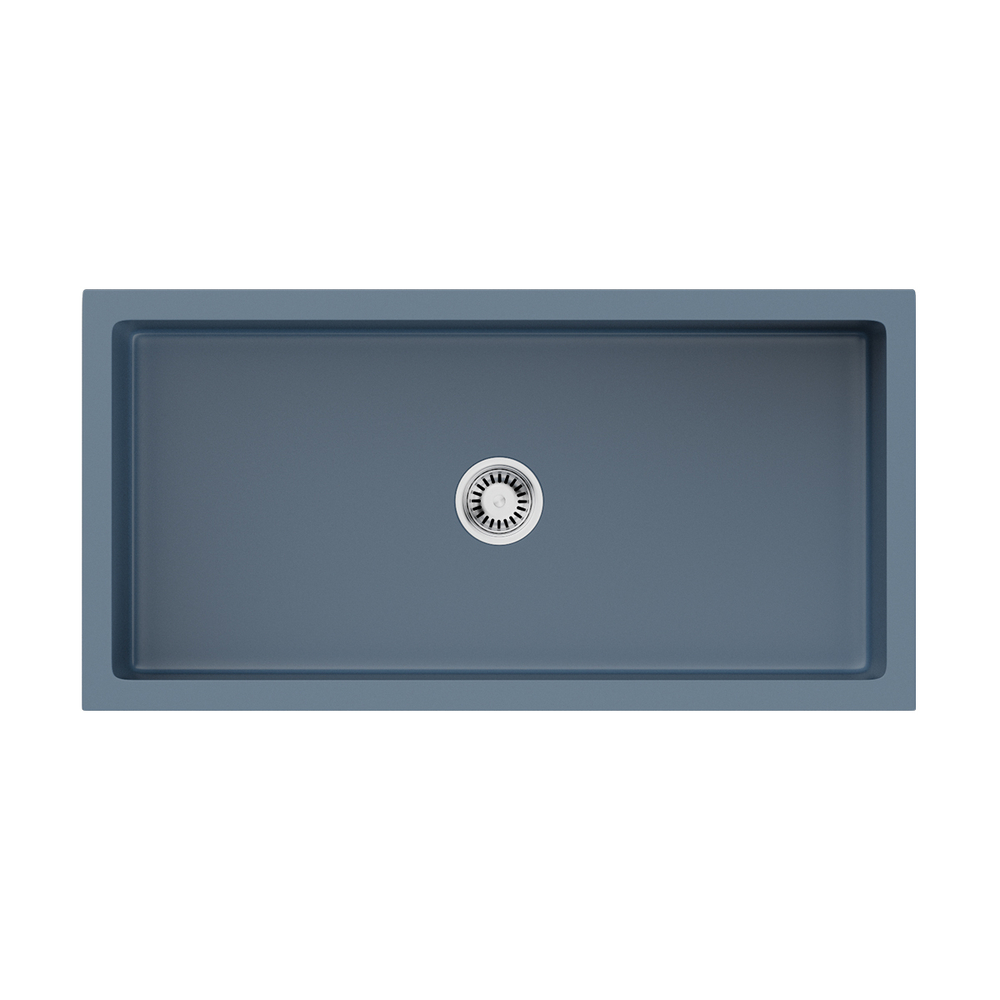 кухонная мойка Omoikiri Mikura 91-SB Natceramic/smoky blue