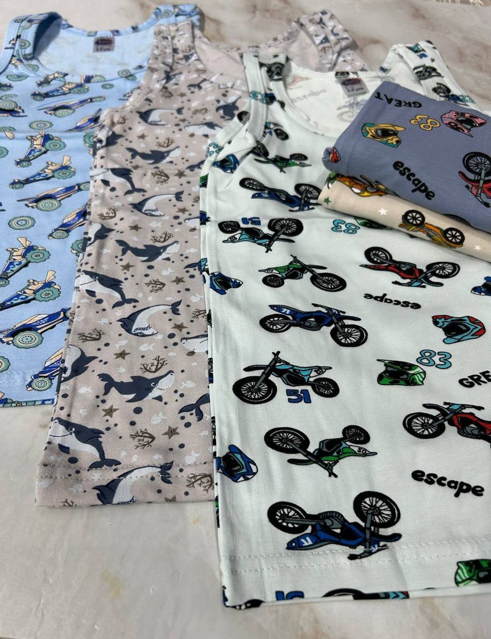 Майки Мальчик КОТА 740-1014