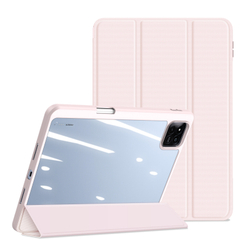 Чехол книжка розового цвета для Xiaomi Pad 8, 8 Pro и Pad 7, 7 Pro, серия Toby Series Case от Dux Ducis