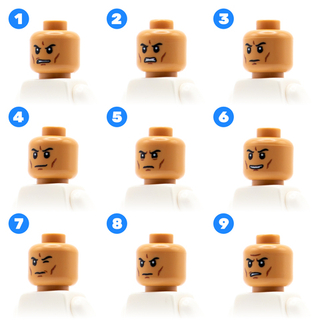 Головы клонов (в ассортименте)