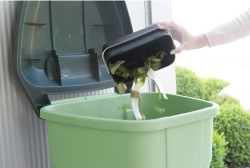 Brabantia - Контейнер для мусора Sort &amp; Go 1,8л, серый / артикул   117541  / GTIN 8710755117541