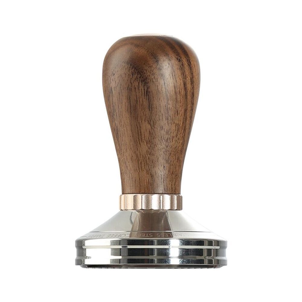 Темпер для кофе d 58 мм h9 см Thunder Tamper нерж. сталь дерев. ручка ZeroHero