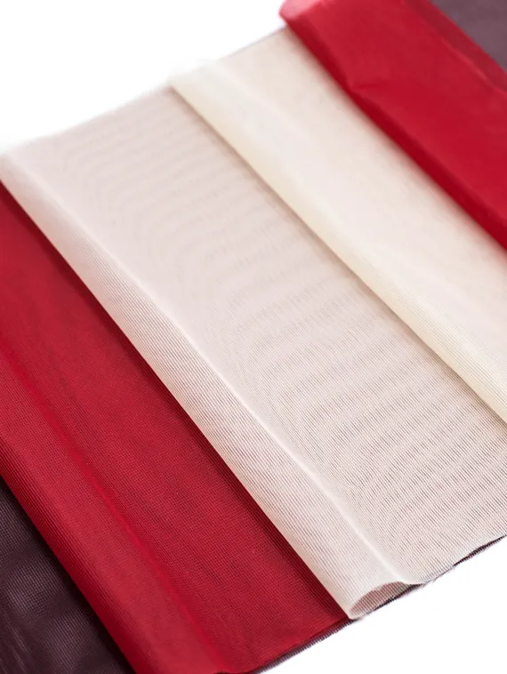 Корсетная сетка мягкая оптом, малиново-красный