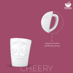 Кружка cheery, 350 мл, белая
