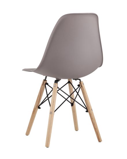 Стул Eames Style DSW темно-бежевый (разборный каркас)