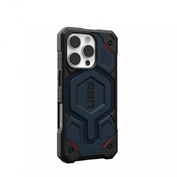 Чехол UAG Monarch Pro для iPhone 16 Pro 6.3&quot; синий (Kevlar-Mallard) 114456113955