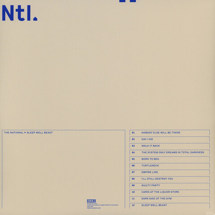 National, The Sleep Well Beast (White Vinyl Edition)