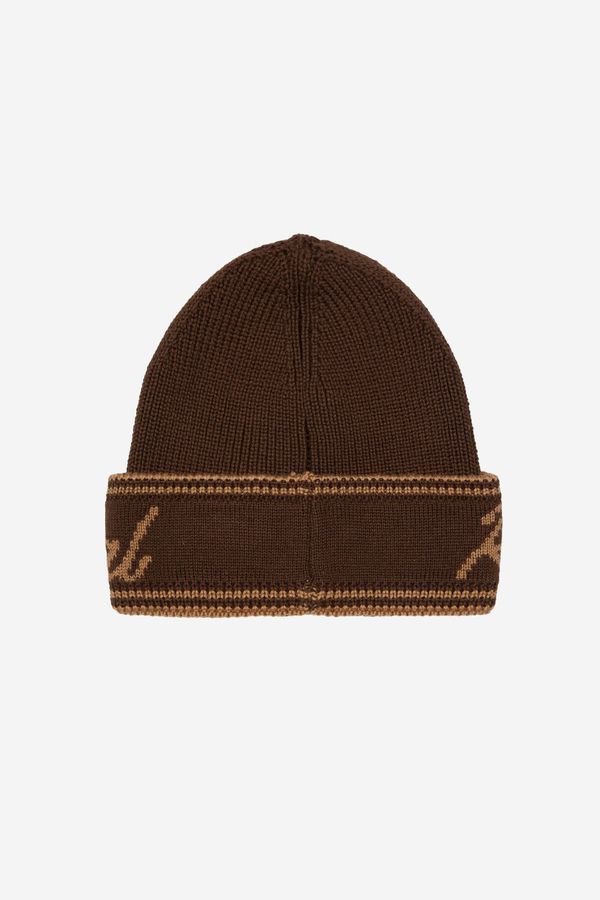 Шапка Tbrts Beanie коричневая - фото 3