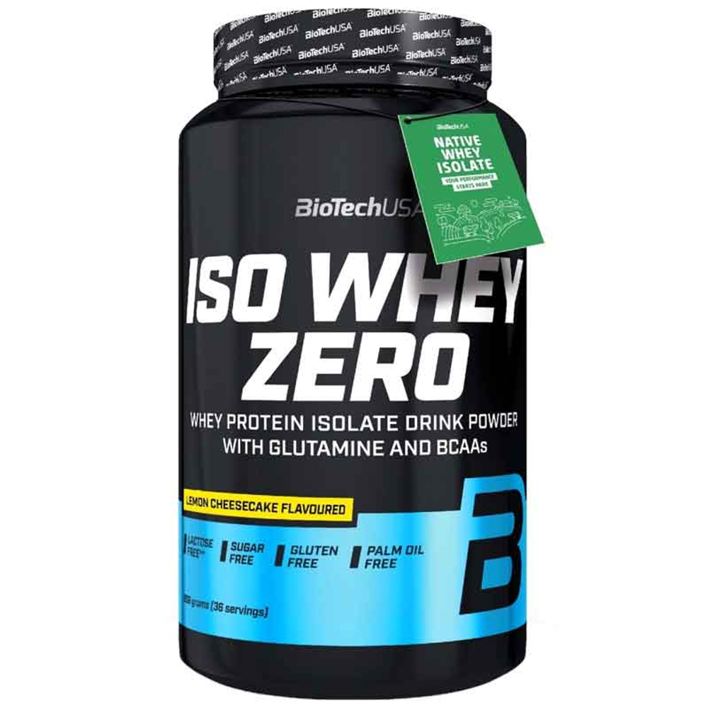 BioTech Iso Whey Zero lactose free (908 гр.)