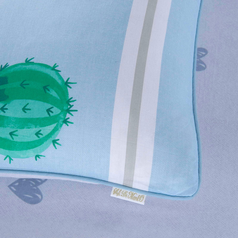 Детское постельное белье Sofi De MarkO Кактус голубое