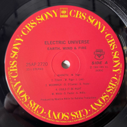 Винтажная виниловая пластинка LP Earth, Wind and Fire, Electric Universe (Japan 1983) (No Obi)