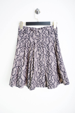 Юбка ажурная прямого кроя, маркировка 36, визуально на 42 размер