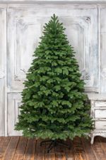 Ель с гирляндой встроенной «Парижанка» (Литая+пвх) 3 м