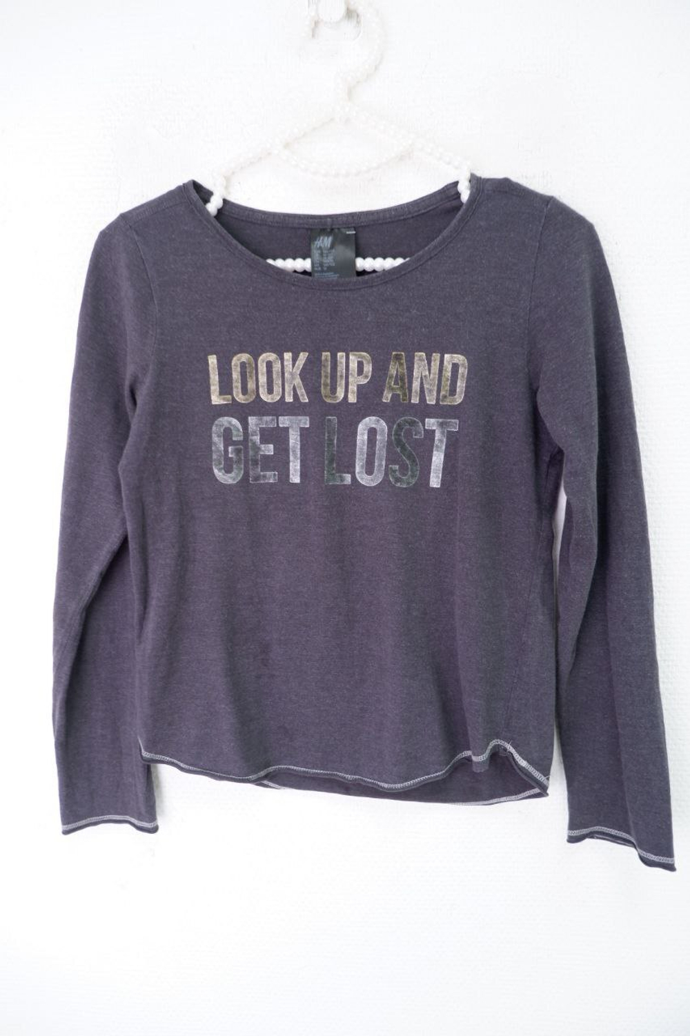 Джемпер H&M с надписью на 10-12 лет