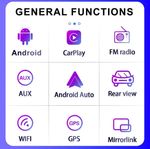 Автомагнитола Eplutus CA102 (2DIN/10.2"/4+64Gb/DSP) Android