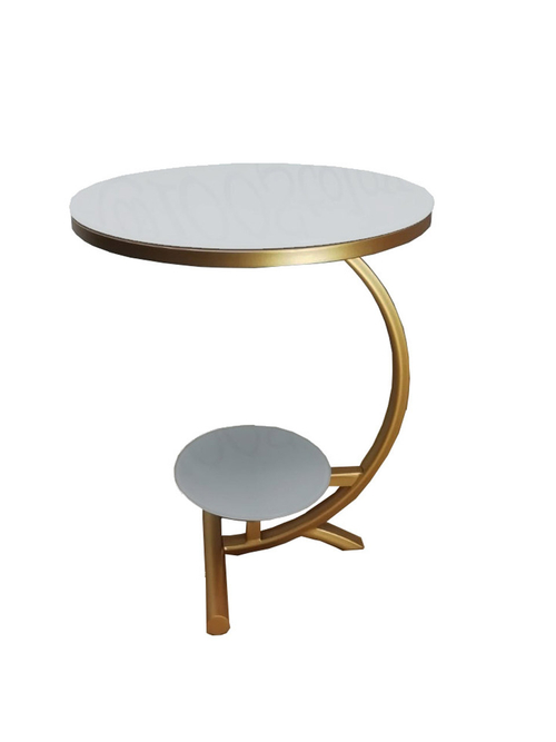 Журнальный стол приставной с нижней полкой