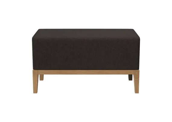 Банкетка Fjord 80 см (шоколад, твид)