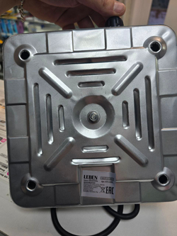 Плитка одноконфорочная Leben 1000 Вт