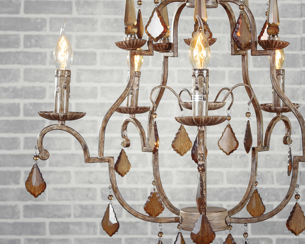 люстра Florian Crystal 3006–D5