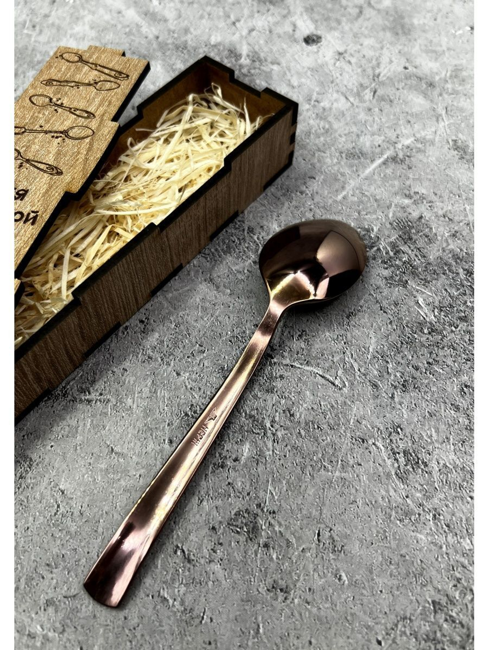 Чайная ложка Крестному