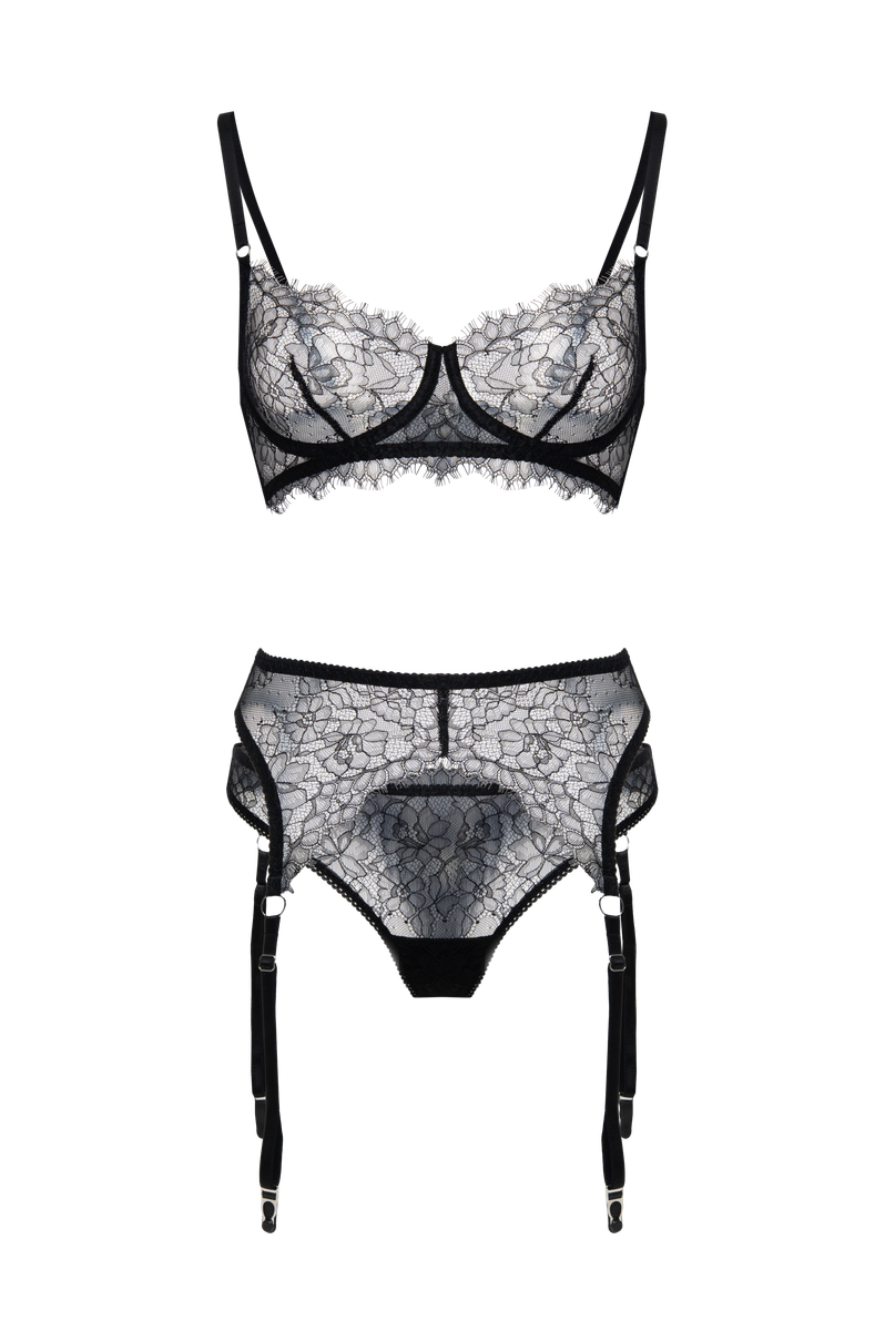 Пояс для чулок Classic черный